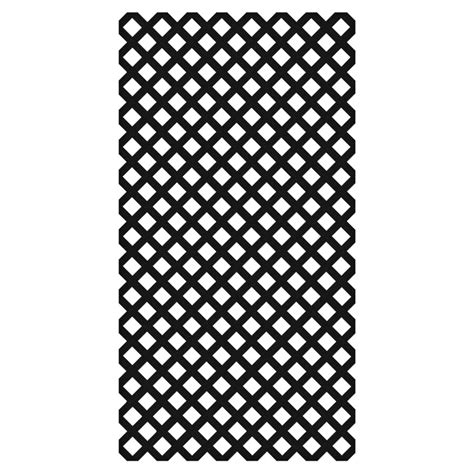 lowe's black lattice